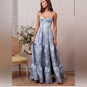 V. Chapman Lucetta Dress Light Blue